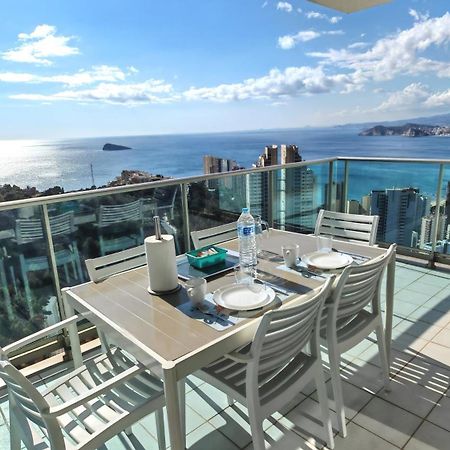 Appartement Skyline 31 Terraza Privada Con Vistas Al Mar à Benidorm Extérieur photo