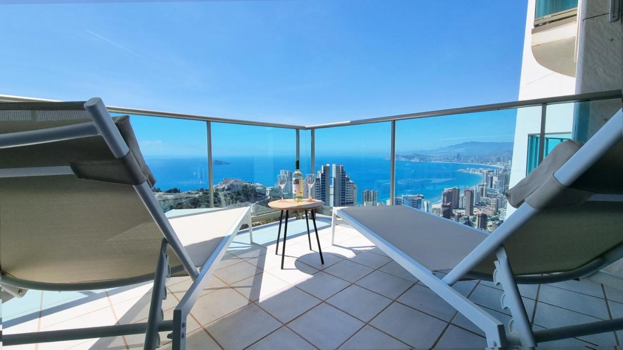 Appartement Skyline 31 Terraza Privada Con Vistas Al Mar à Benidorm Extérieur photo