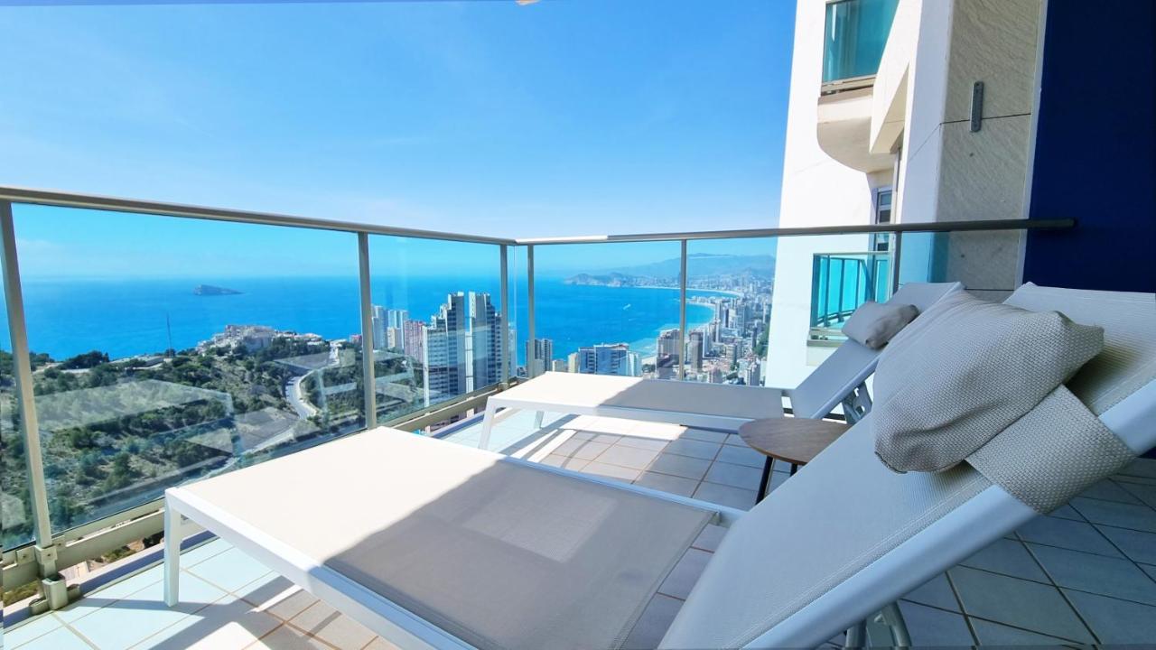 Appartement Skyline 31 Terraza Privada Con Vistas Al Mar à Benidorm Extérieur photo
