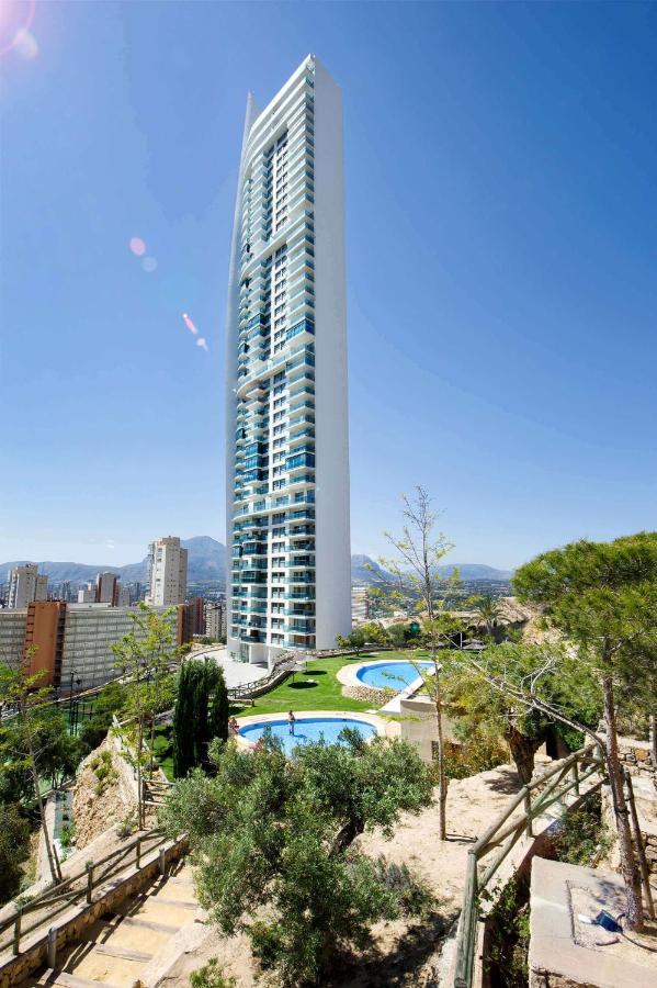 Appartement Skyline 31 Terraza Privada Con Vistas Al Mar à Benidorm Extérieur photo