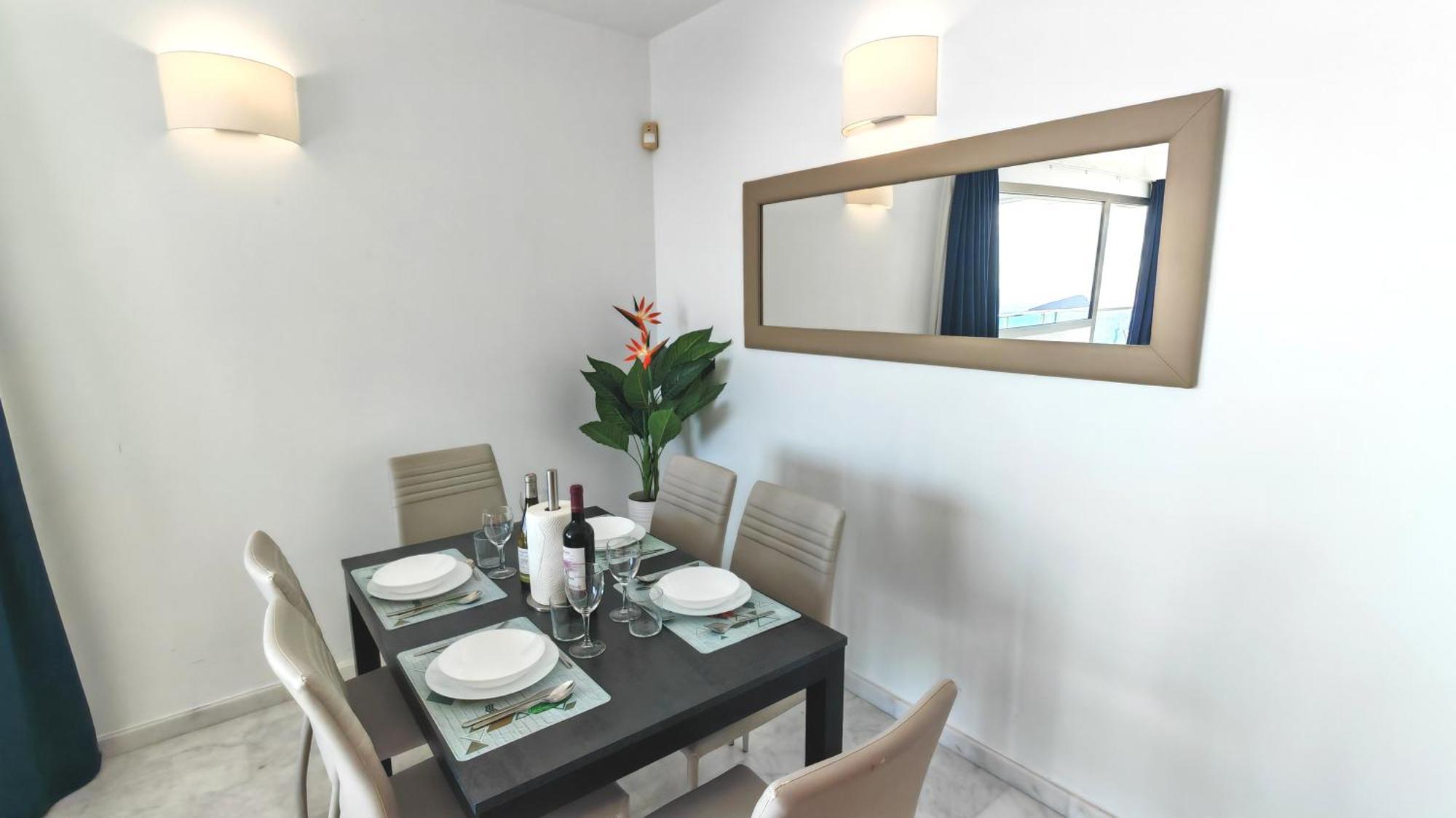 Appartement Skyline 31 Terraza Privada Con Vistas Al Mar à Benidorm Extérieur photo